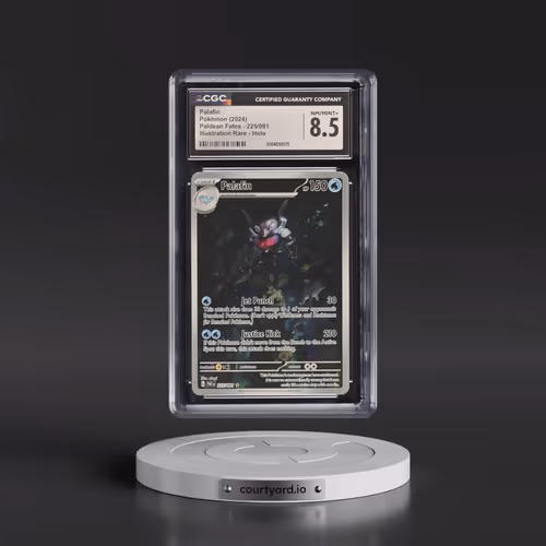 2024 Pokémon Paf EN-Paldean Fates #225 Palafin - Illustration Rare (CGC 8.5 NM-MT+)