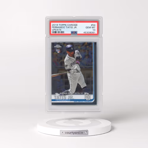 2019 Topps Chrome Update #54 Fernando Tatis Jr. (PSA 10 GEM MINT)