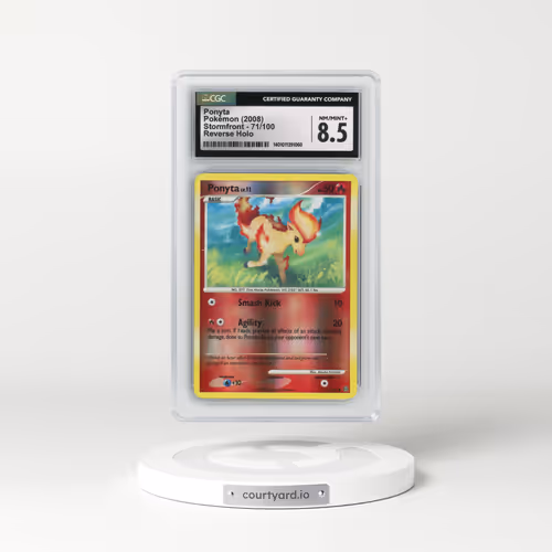 2008 Stormfront #71/100 Ponyta - Reverse Holo (CGC 8.5 NM-MT+)