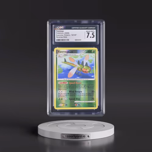2009 Supreme Victors #14/147 Yanmega - Reverse Holo (CGC 7.5 NM+)