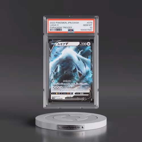 2022 Pokémon Sword & Shield Paradigm Trigger #079 Lugia V - Holo (PSA 10 GEM MINT)