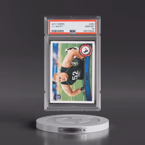 2011 Topps #331 J.J. Watt (PSA 10 GEM MINT)