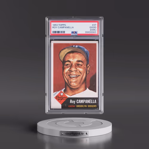 1953 Topps #27 Roy Campanella (PSA 2 GOOD)