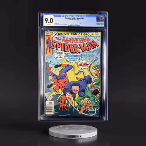 Amazing Spider-Man #159 CGC 9.0 White Pages (Marvel Comics, 8/76)