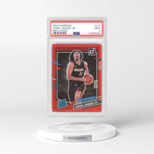 2023 Panini Donruss #213 Jaime Jaquez Jr. - Red Choice (PSA 9 MINT)
