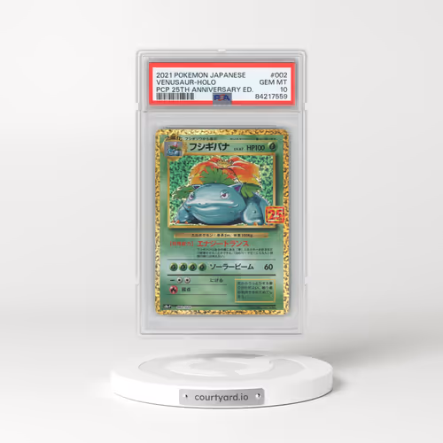 2021 Pokémon Promo Card Pack 25th Anniversary Edition #002 Venusaur - Holo (PSA 10 GEM MINT)