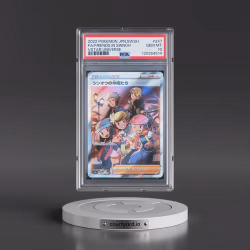 2022 Pokémon Sword & Shield Vstar Universe #247 Friends in Sinnoh - Full Art (PSA 10 GEM MINT)