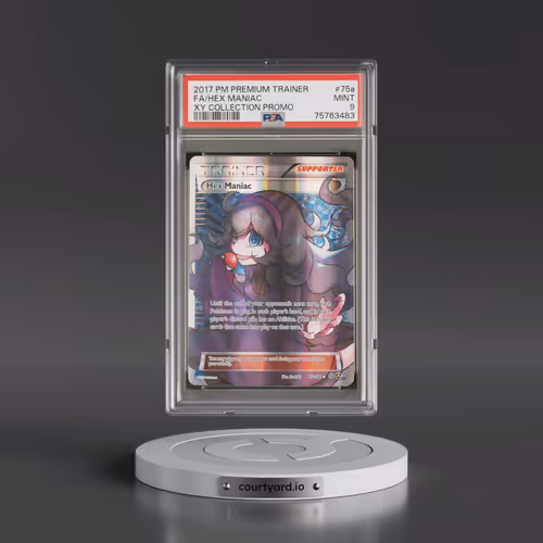 2017 Pokémon Premium Trainer XY Collection Promo #75a Hex Maniac - Full Art (PSA 9 MINT)