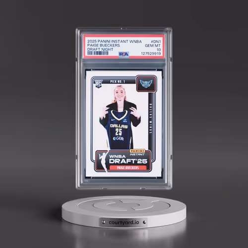 2025 Panini Instant WNBA Draft Night #DN1 Paige Bueckers (PSA 10 GEM MINT)