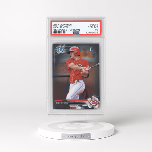 2017 Bowman Prospects #BCP1 Nick Senzel - Chrome (PSA 10 GEM MINT)
