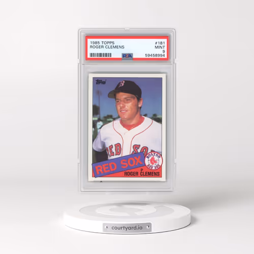1985 Topps #181 Roger Clemens (PSA 9 MINT)