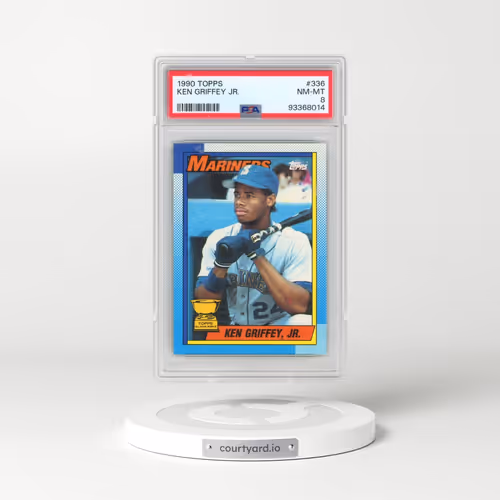 1990 Topps #336 Ken Griffey Jr (PSA 8 NM-MT)