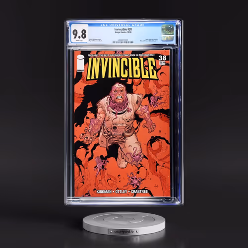 Invincible #38 CGC 9.8 White Pages (Image Comics, 12/06)