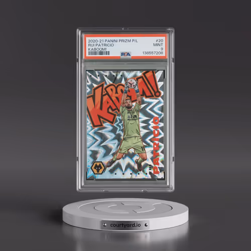 2020 Panini Prizm Premier League Kaboom! #20 Rui Patricio (PSA 9 MINT)