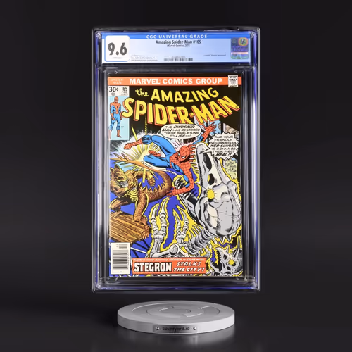 Amazing Spider-Man #165 CGC 9.6 White Pages (Marvel Comics, 2/77) - Universal