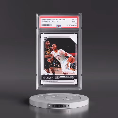 2024 Panini Instant NBA #514 Stephon Castle (PSA 9 MINT)