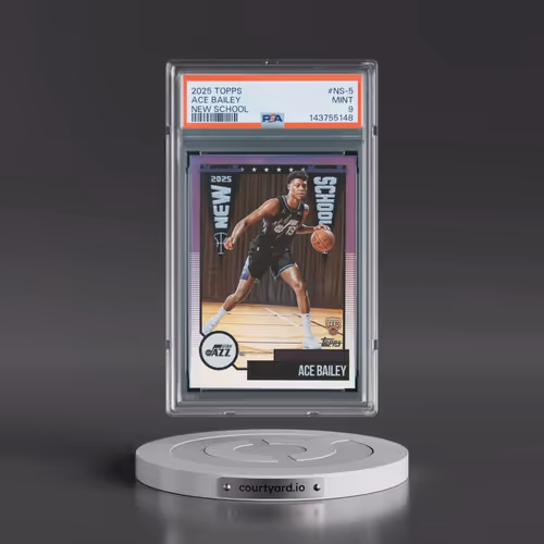 2025 Topps New School #NS-5 Ace Bailey (PSA 9 MINT)