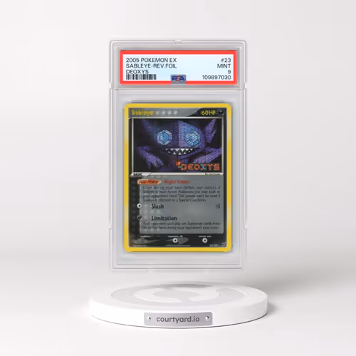 2005 Pokémon EX Deoxys #23 Sableye - Reverse Foil (PSA 9 MINT)