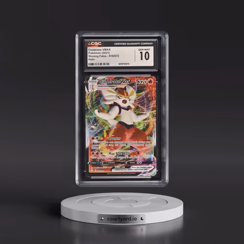 2021 Shining Fates #019/072 Cinderace VMAX - Holo (CGC 10 GEM MINT)