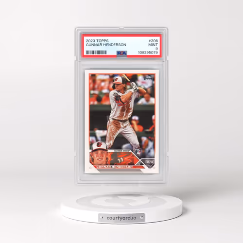2023 Topps #206 Gunnar Henderson (PSA 9 MINT)