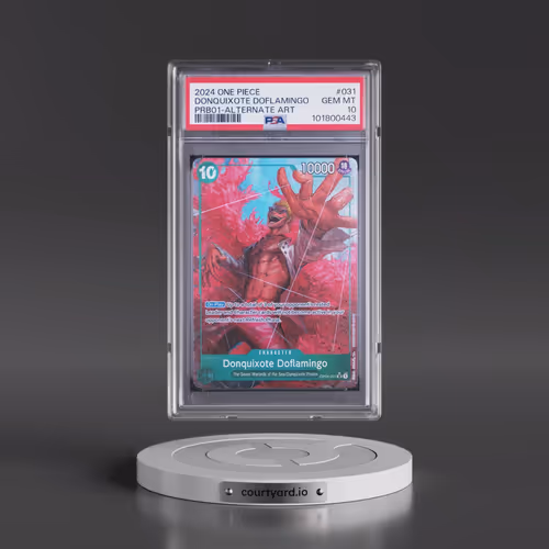 2024 One Piece PRB01-Premium Booster -One Piece Card the Best #031 Donquixote Doflamingo - Alternate