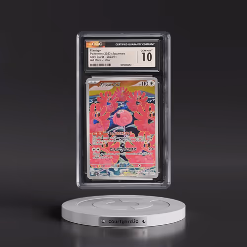 2023 Pokémon Sv2d-Clay Burst #082 Flamigo - Art Rare (CGC 10 GEM MINT)