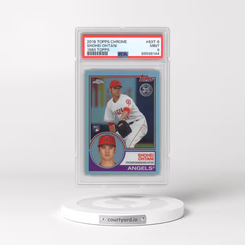 2018 Topps Chrome 1983 Topps #83T-6 Shohei Ohtani (PSA 9 MINT)
