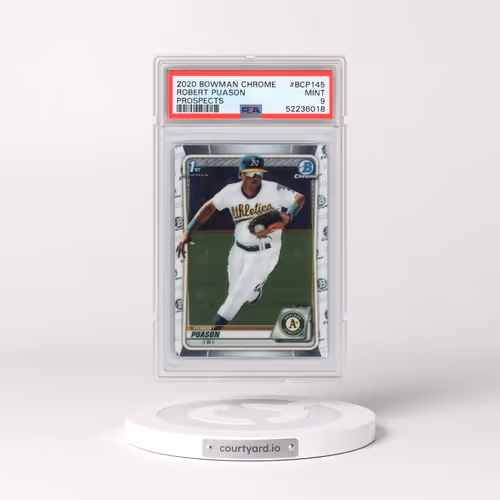 2020 Bowman Chrome Prospects #BCP145 Robert Puason (PSA 9 MINT)