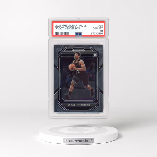 2023 Panini Prizm Draft Picks #24 Scoot Henderson (PSA 10 GEM MINT)