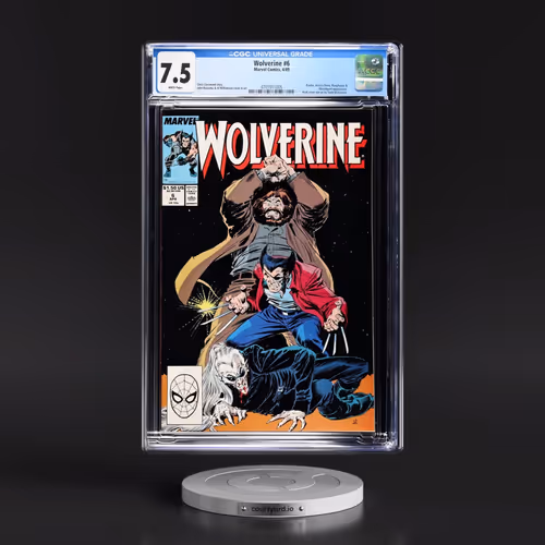 Wolverine #6 CGC 7.5 White Pages (Marvel Comics, 4/89) - Universal