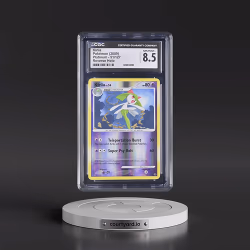 2009 Platinum #51/127 Kirlia - Reverse Holo (CGC 8.5 NM-MT+)