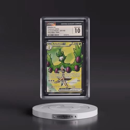 2025 Pokémon Dri EN-Destined Rivals #207 Arboliva EX - Holo Ultra Rare (CGC 10 GEM MINT)