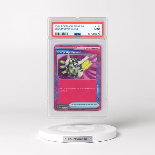 2024 Pokémon Twm EN-Twilight Masquerade #162 Scoop Up Cyclone (PSA 9 MINT)