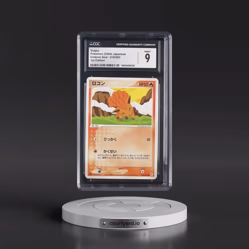 2004 Undone Seal #016/083 Vulpix - 1st Edition (CGC 9 MINT)