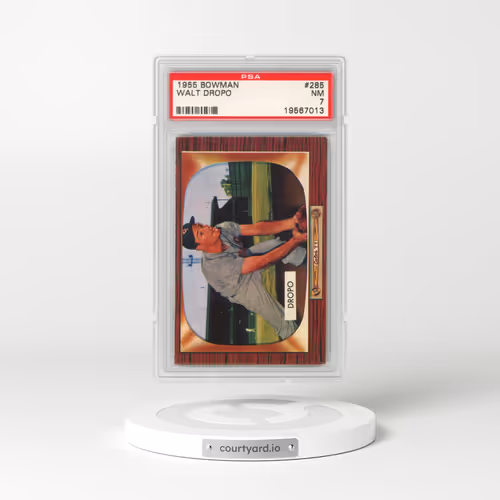 1955 Bowman #285 Walt Dropo (PSA 7 NM)