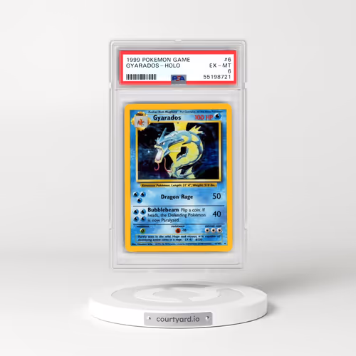 1999 Pokémon Game #6 Gyarados - Holo (PSA 6 EX-MT)