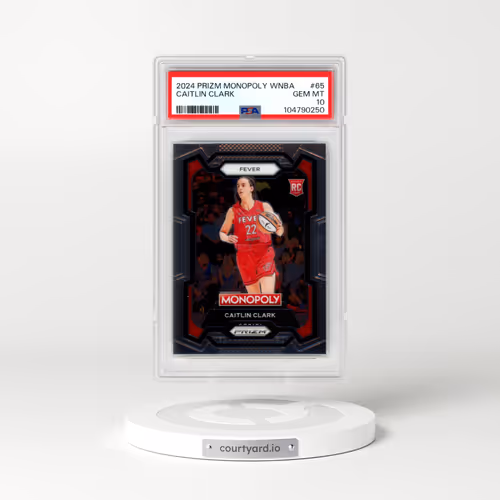 2024 Panini Prizm Monopoly WNBA #65 Caitlin Clark (PSA 10 GEM MINT)
