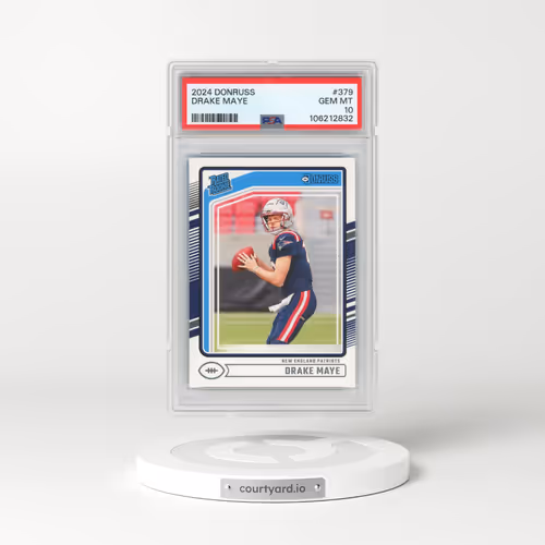 2024 Panini Donruss #379 Drake Maye (PSA 10 GEM MINT)