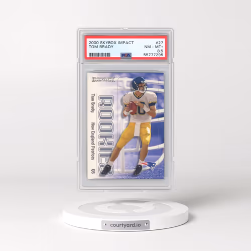2000 Skybox Impact #27 Tom Brady (PSA 8.5 NM-MT+)
