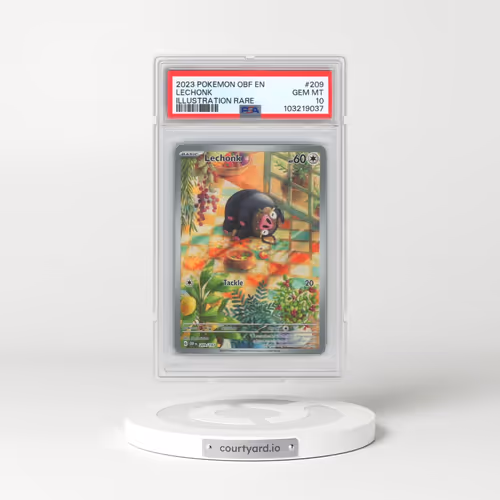 2023 Pokémon Obf EN-Obsidian Flames #209 Lechonk - Illustration Rare (PSA 10 GEM MINT)