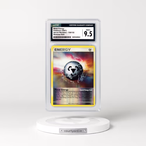 2007 Secret Wonders #130 Metal Energy - Holo (CGC 9.5 MINT+)
