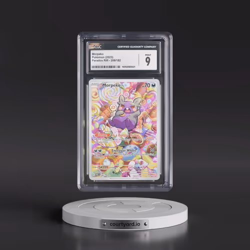 2023 Paradox Rift - PAR EN #206/182 Morpeko - Illustration Rare Holo (CGC 9 MINT)