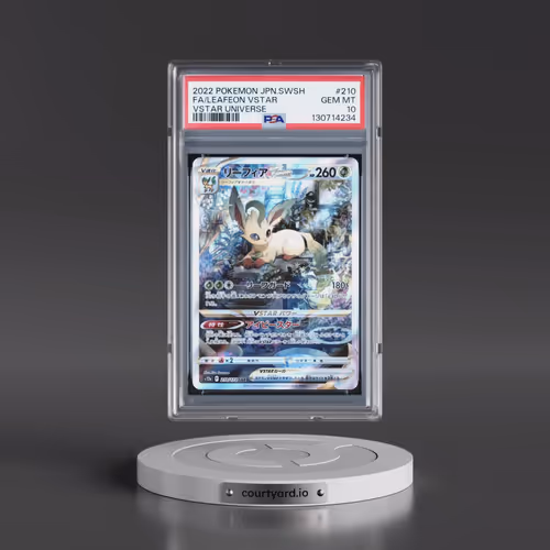 2022 Pokémon Sword & Shield Vstar Universe #210 Leafeon Vstar - Full Art (PSA 10 GEM MINT)
