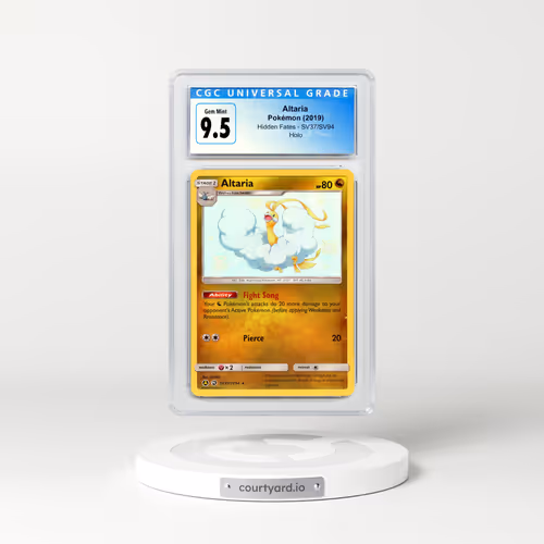 2019 Hidden Fates #SV37 Altaria - Holo (CGC 9.5 GEM MINT)