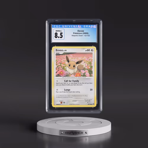 2008 Majestic Dawn #62/100 Eevee (CGC 8.5 NM-MT+)