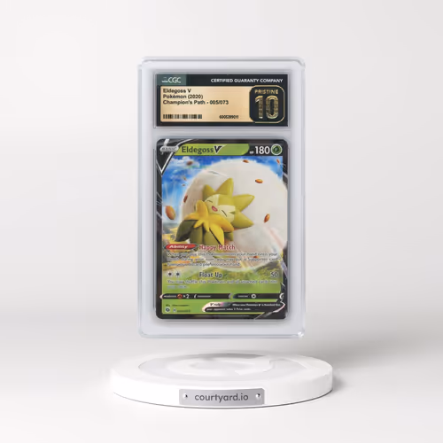 2020 Champion's Path #005/073 Eldegoss V - Holo (CGC 10 PRISTINE)