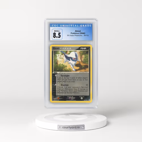 2006 EX Holon Phantoms #18/110 Absol (CGC 8.5 NM-MT+)