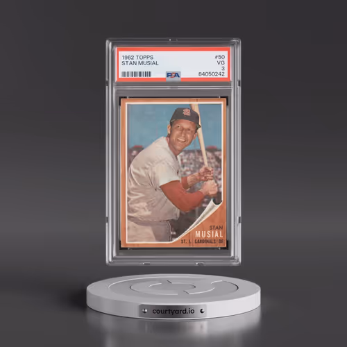 1962 Topps #50 Stan Musial (PSA 3 VG)