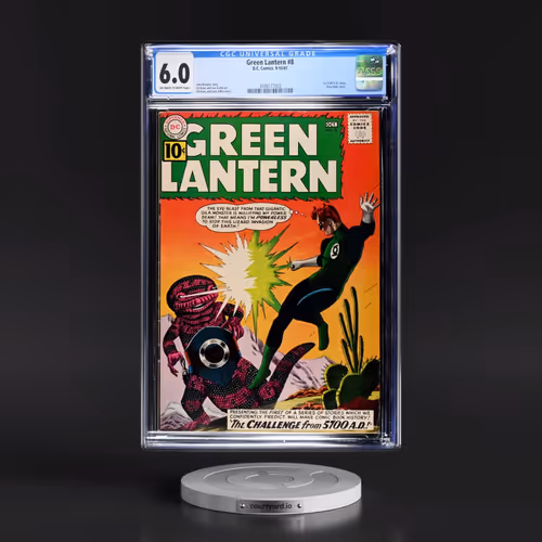 Green Lantern #8 CGC 6.0 Off-white to White Pages (DC Comics, 9-10/61)
