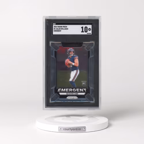 2024 Panini Prizm Emergent #1 Caleb Williams (SGC 10 GEM MINT)